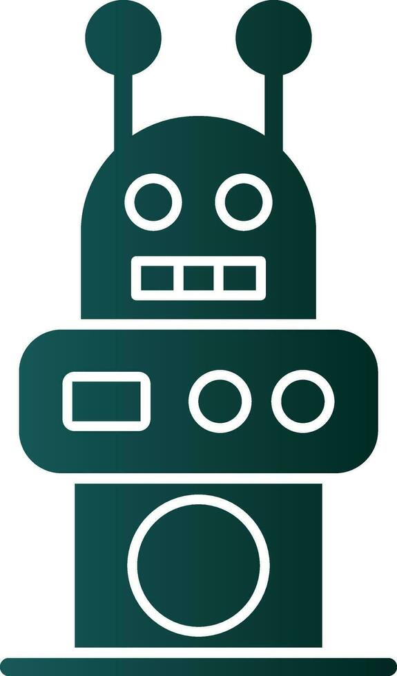 robot vector icono diseño