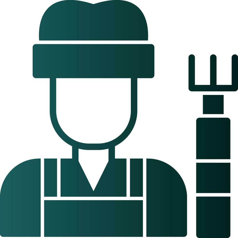 Farmer  Vector Icon Design