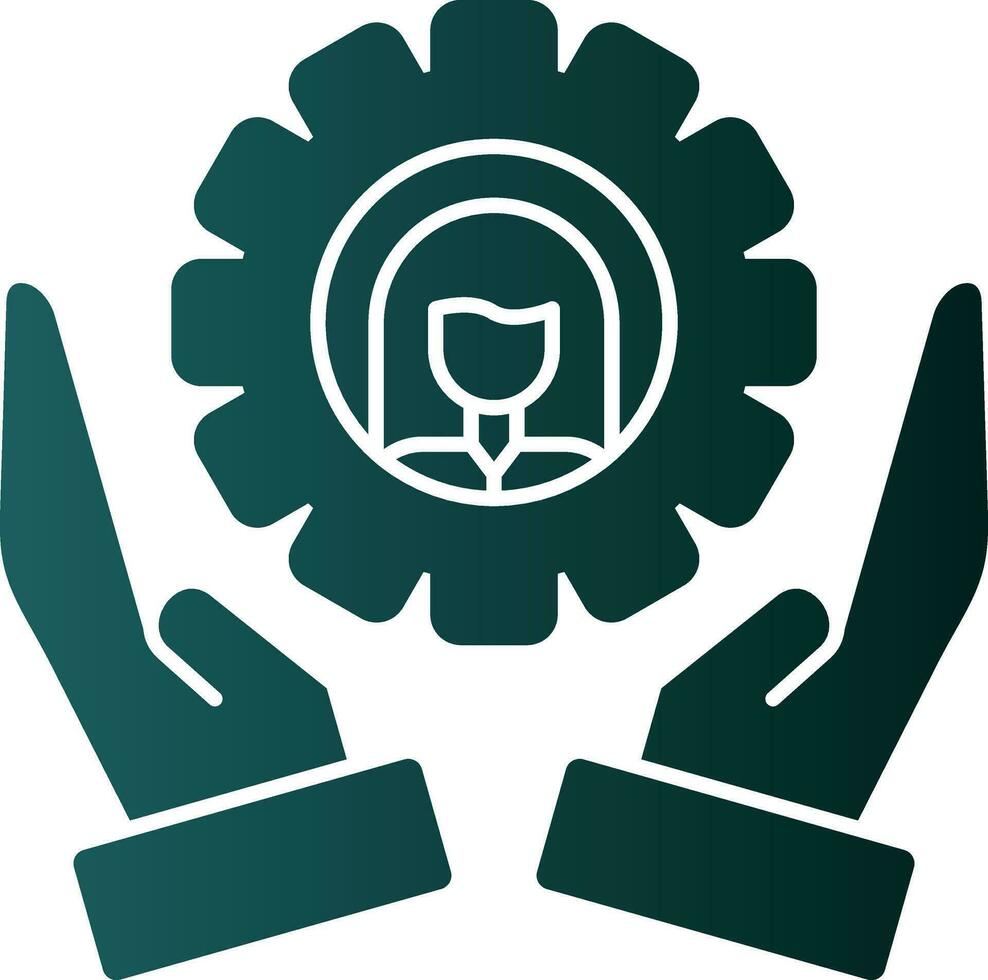 Social Worker Vector Icon Design