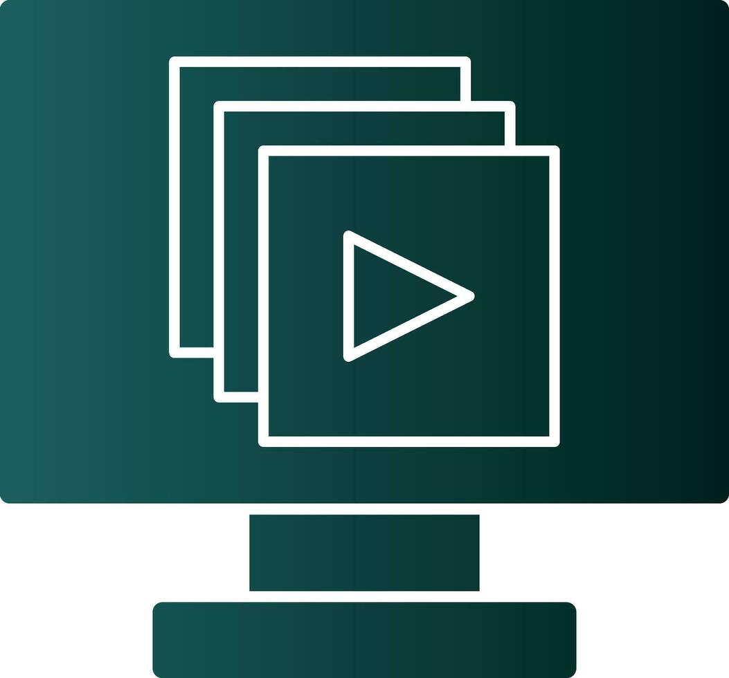 Series Vector Icon Design