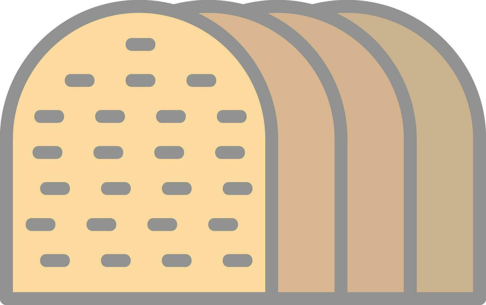 Toast Vector Icon Design