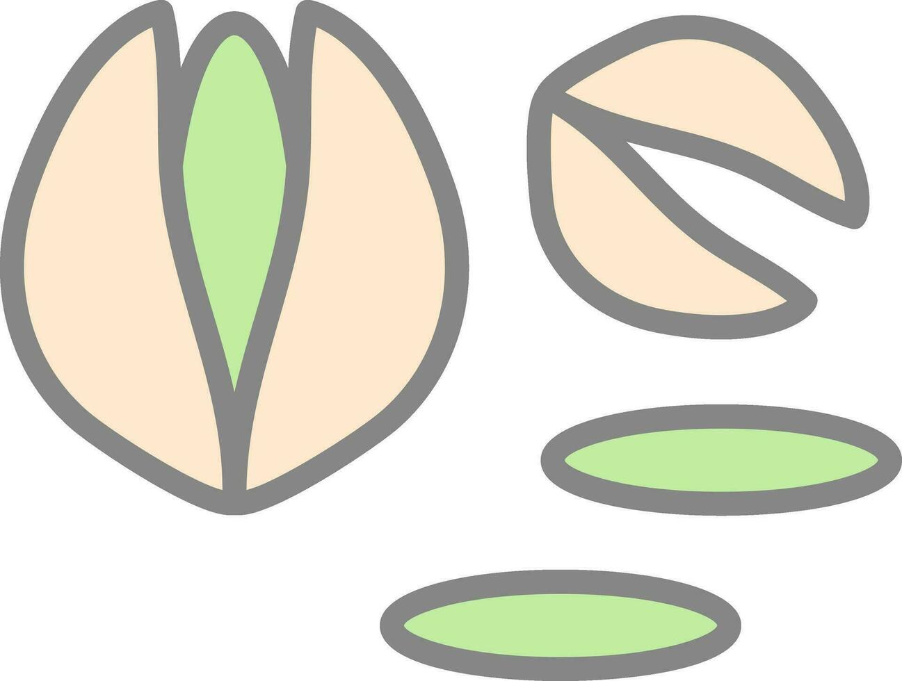 Pistachio Vector Icon Design