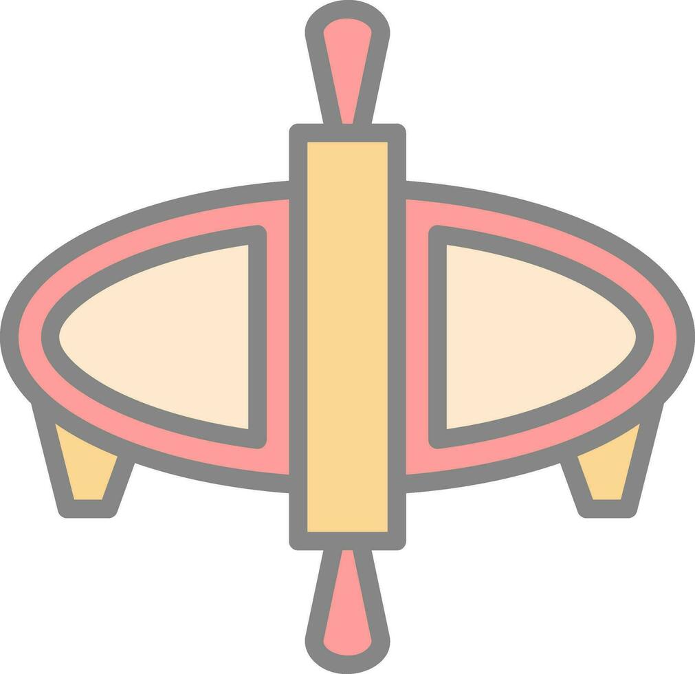 Rolling Pin Vector Icon Design