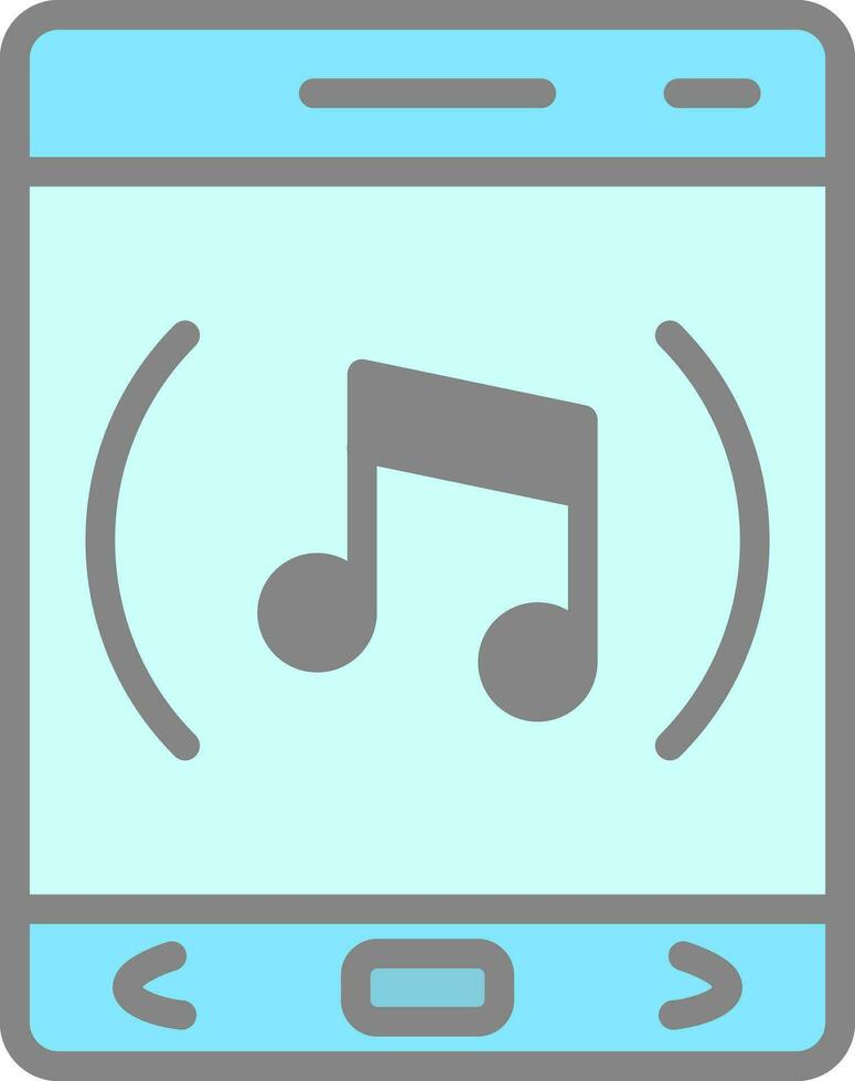 Music App  Vector Icon Design