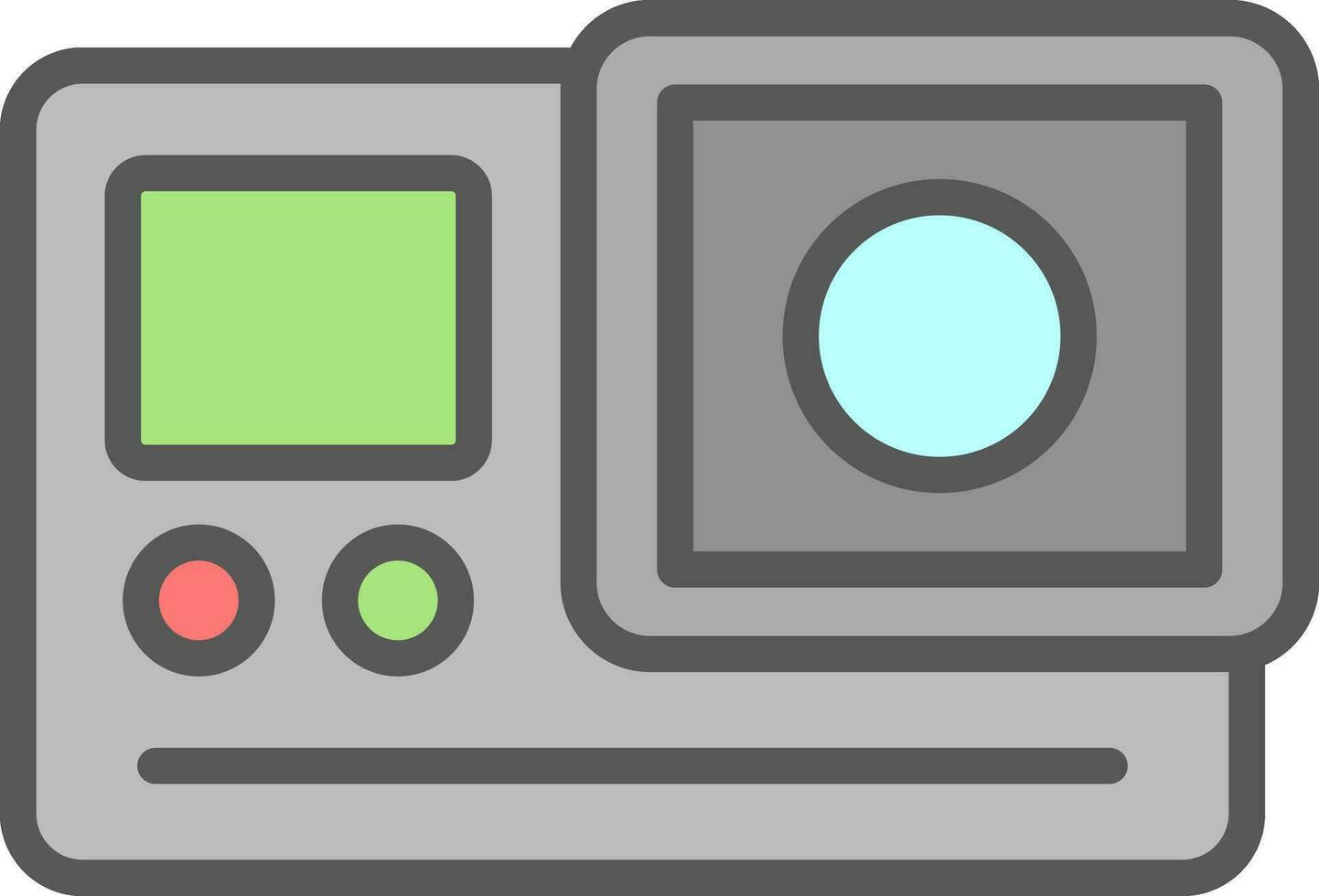 Gopro  Vector Icon Design