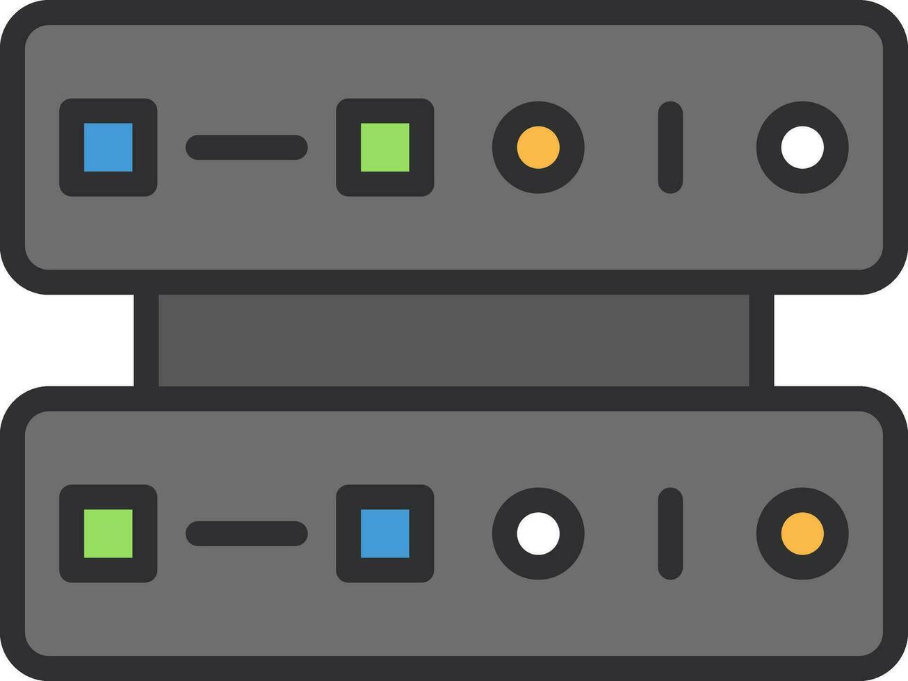 Server  Vector Icon Design