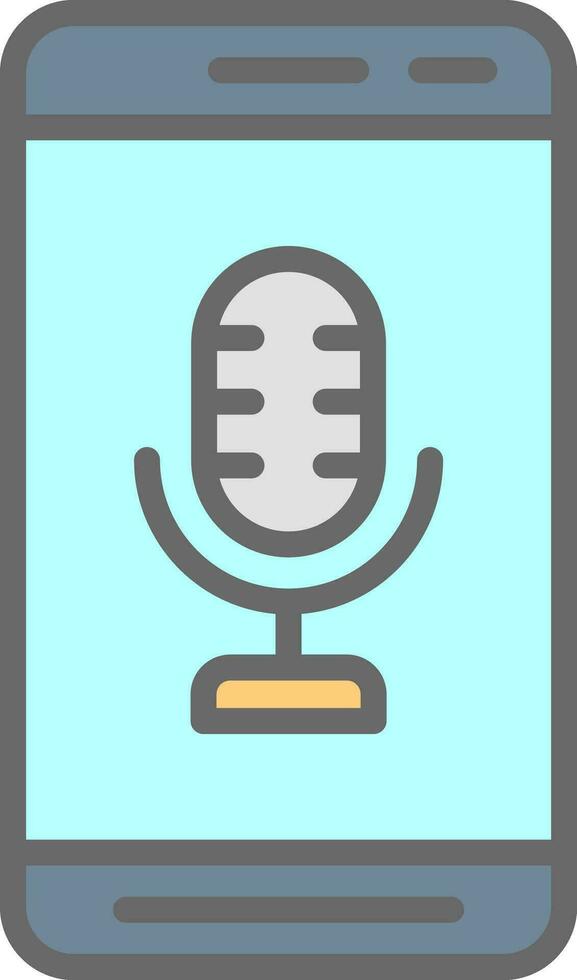Microphone  Vector Icon Design