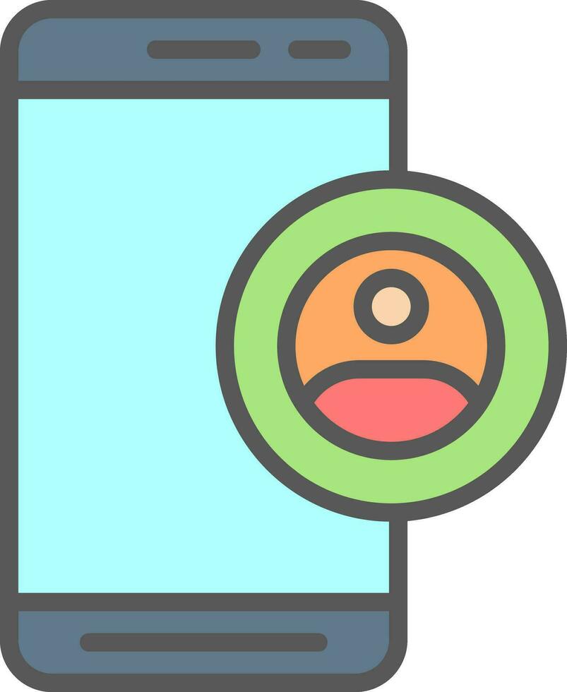 Contact  Vector Icon Design
