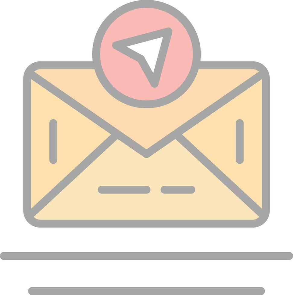 Send Mail  Vector Icon Design