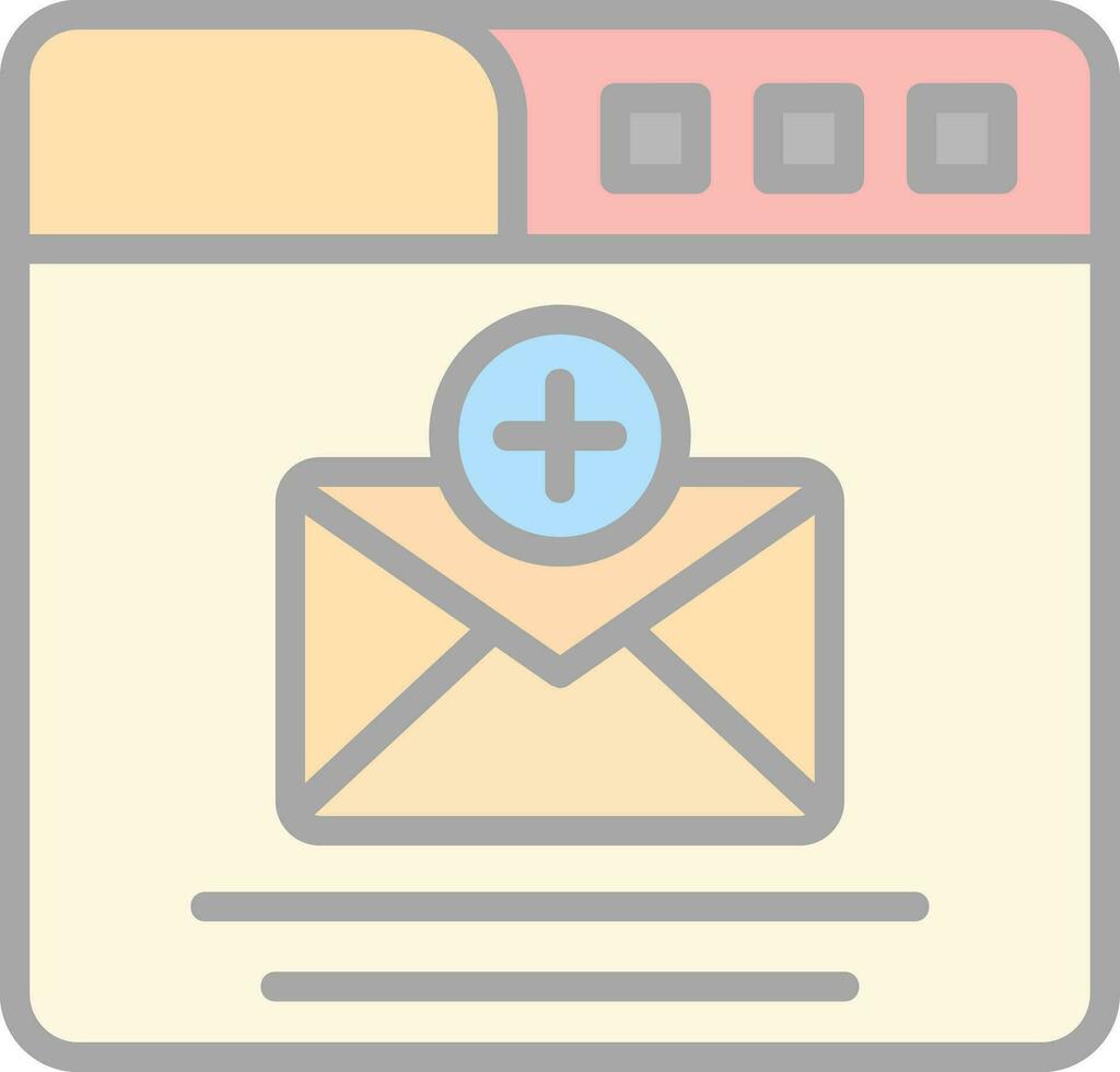 Add Email  Vector Icon Design