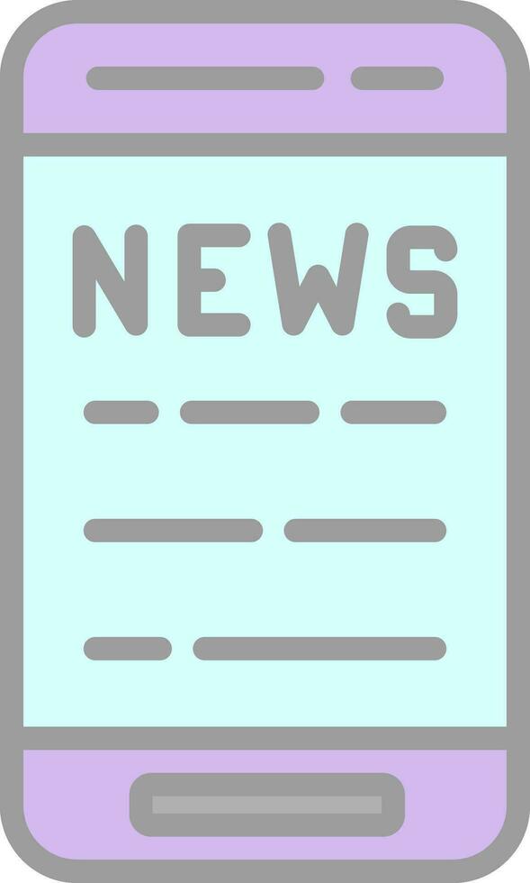 News  Vector Icon Design