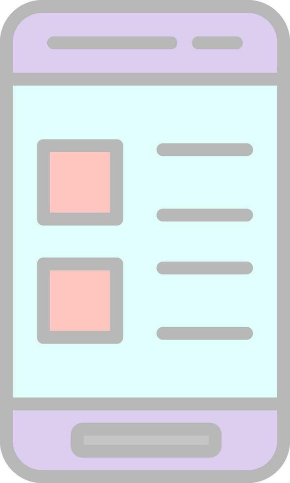 Contact List  Vector Icon Design
