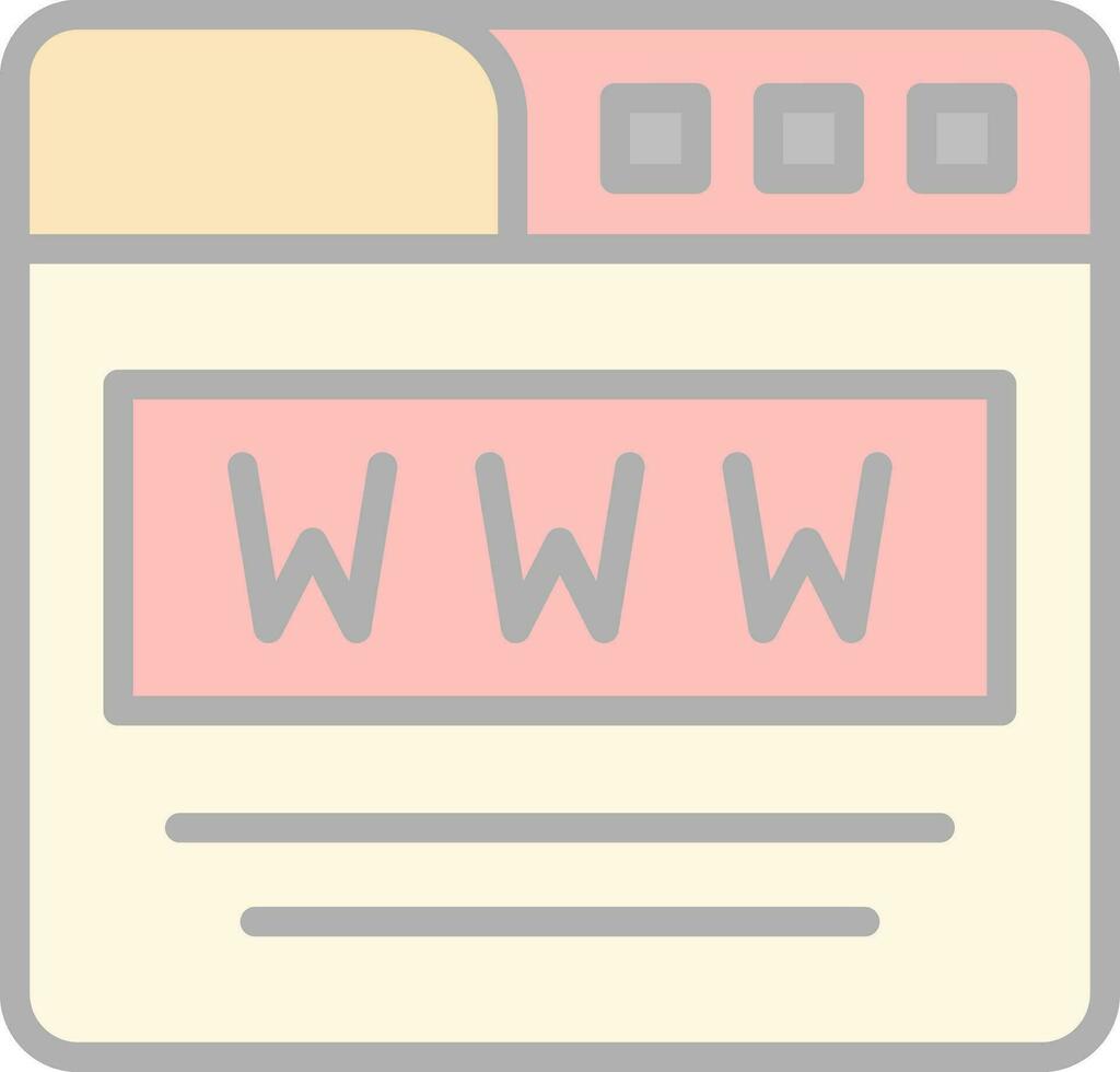 Website  Vector Icon Design