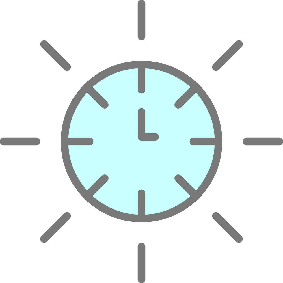 hora vector icono diseño