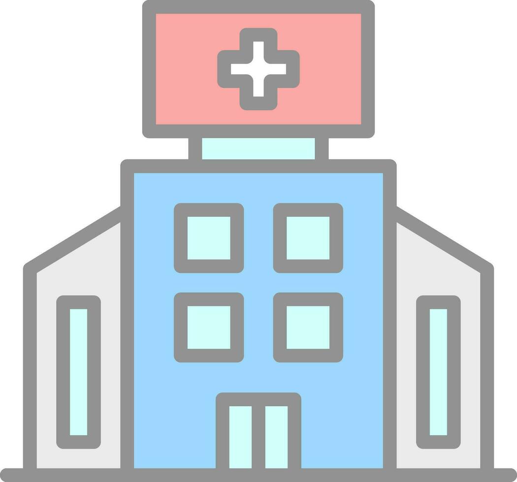 hospital vector icono diseño