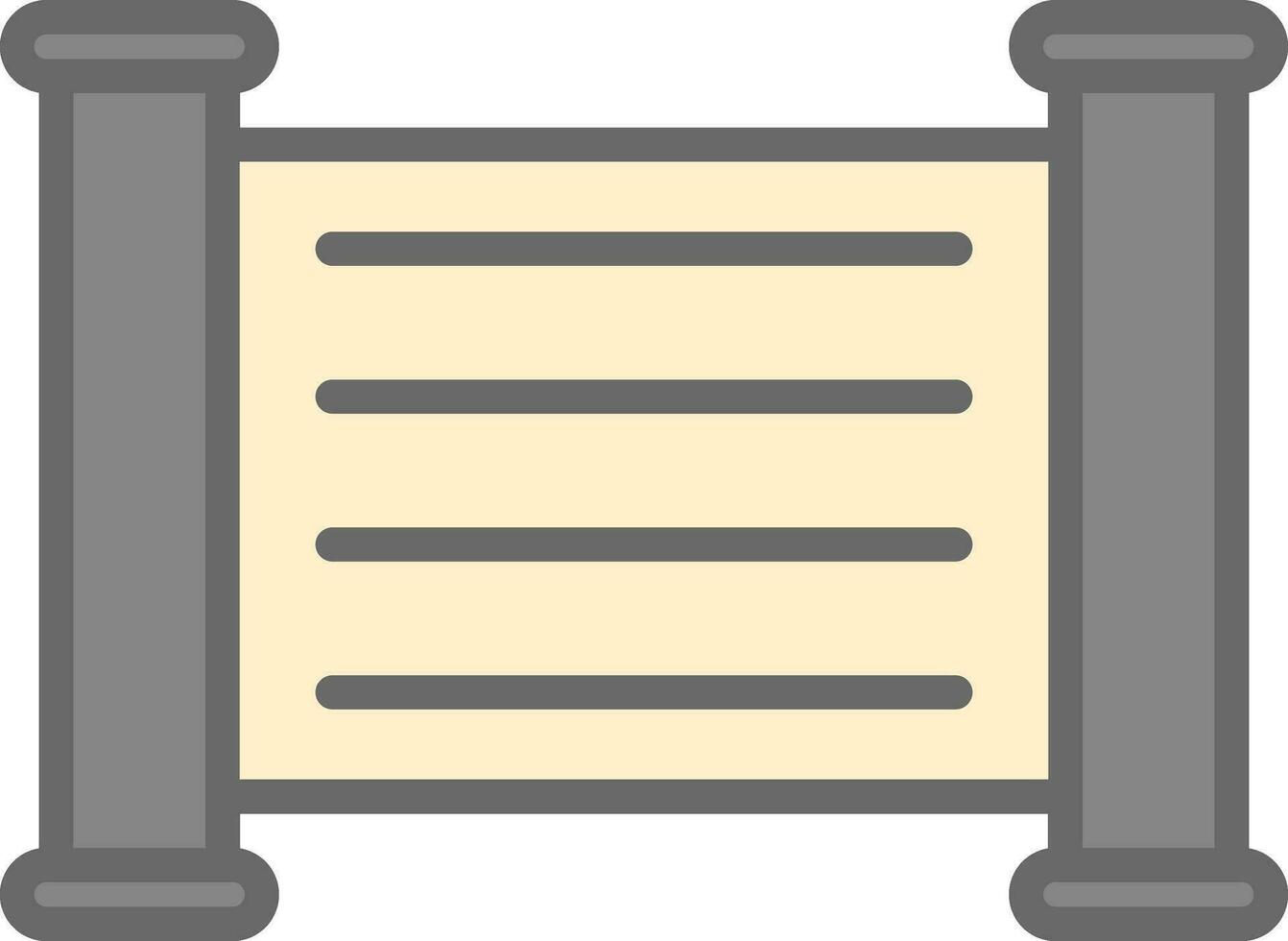 Scroll  Vector Icon Design