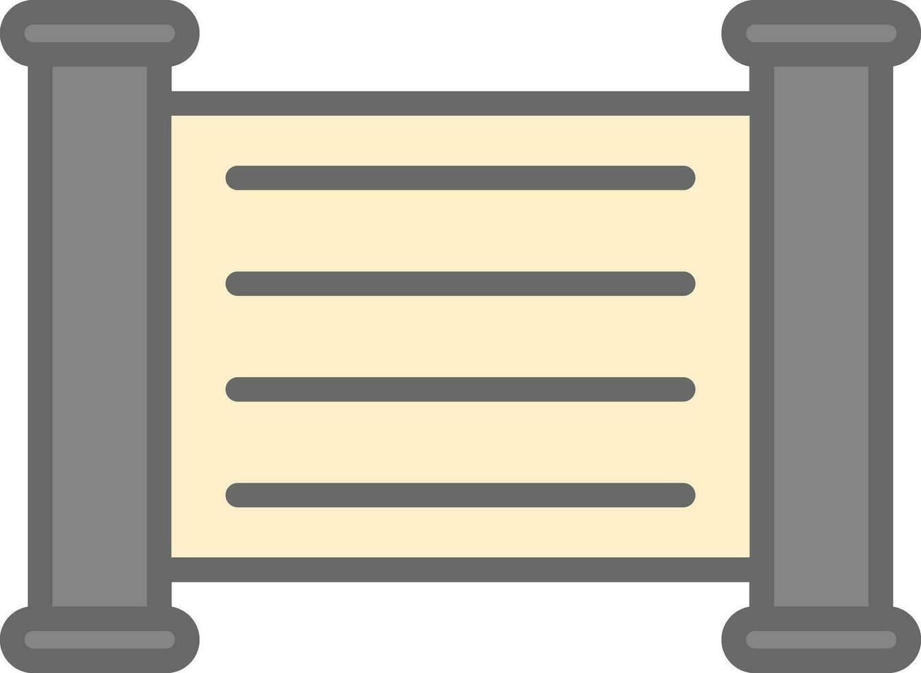 Scroll  Vector Icon Design