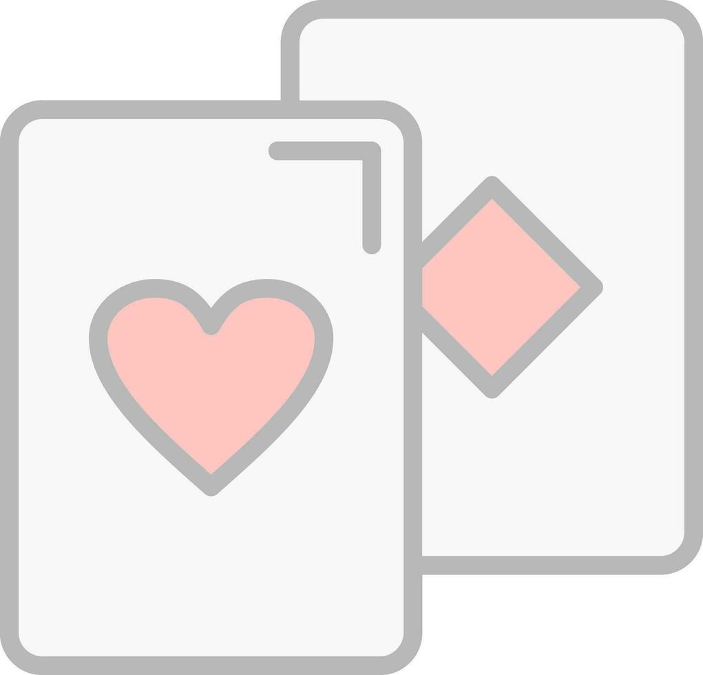 Card Game  Vector Icon Design