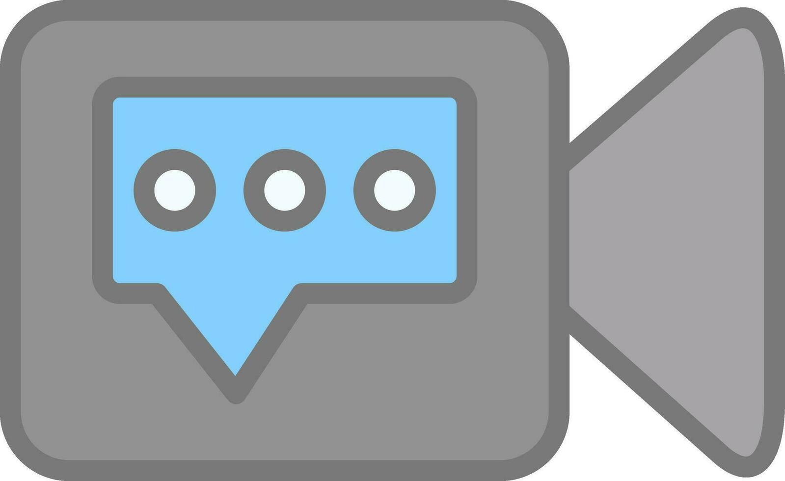 Video Call  Vector Icon Design