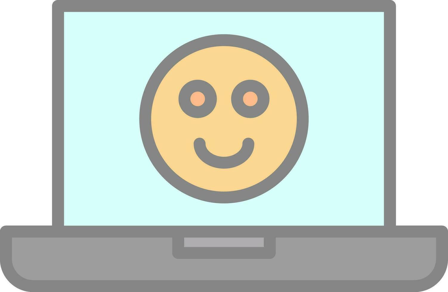 Happy Face  Vector Icon Design