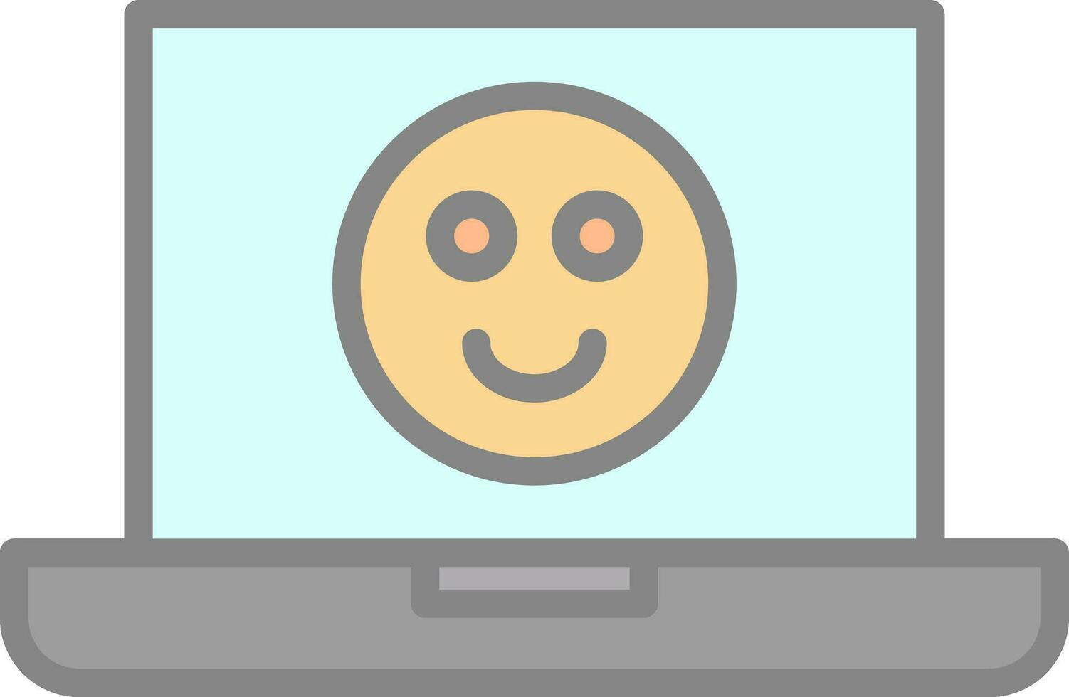 Happy Face  Vector Icon Design