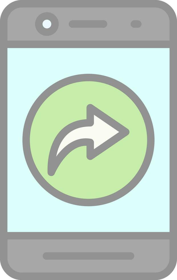 Forward  Vector Icon Design