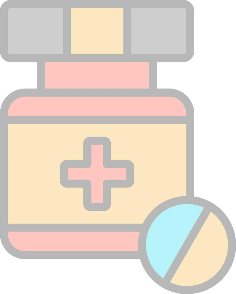 medicamentos vector icono diseño