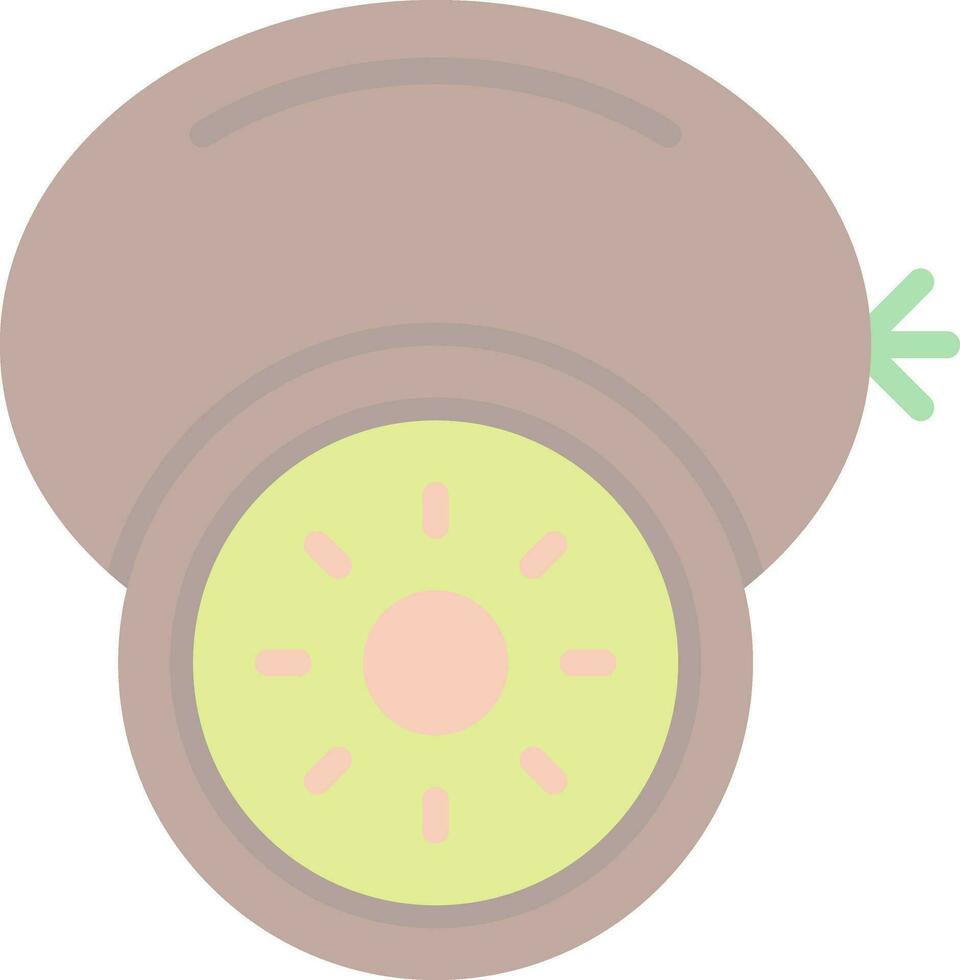 diseño de icono de vector de kiwi