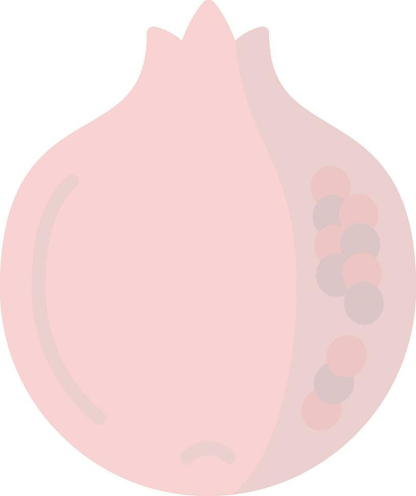 Pomegranate Vector Icon Design