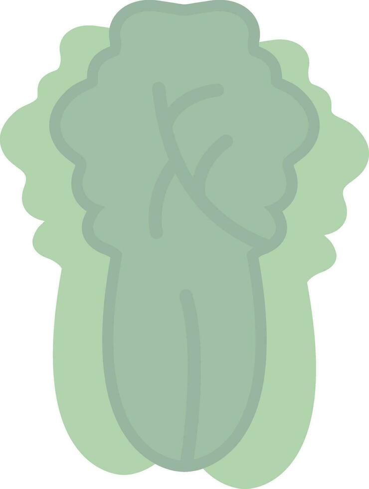 Napa Cabbage Vector Icon Design