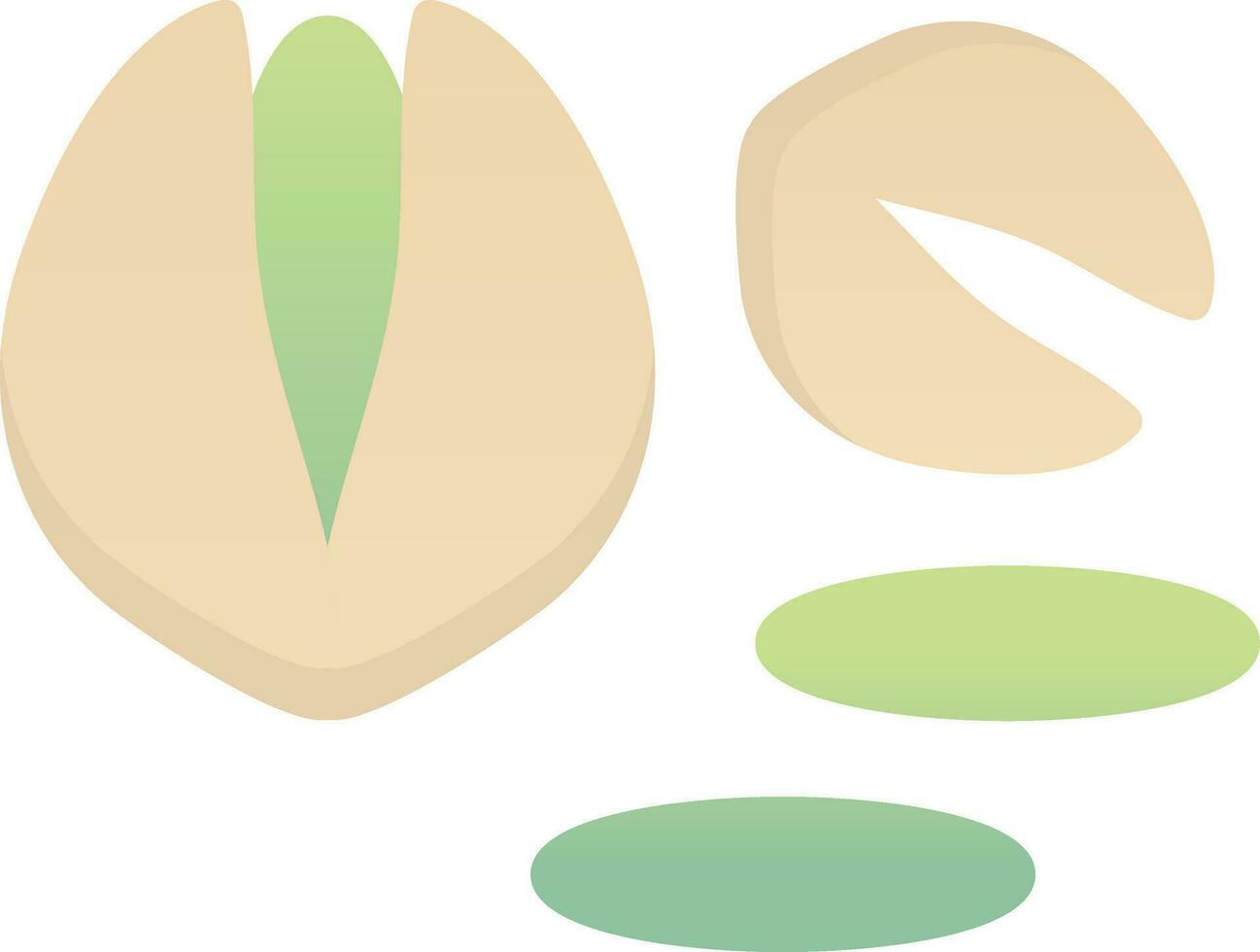 pistacho vector icono diseño