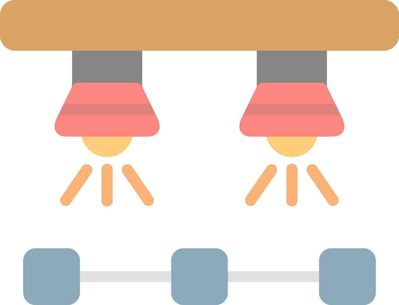 Spotlights  Vector Icon Design
