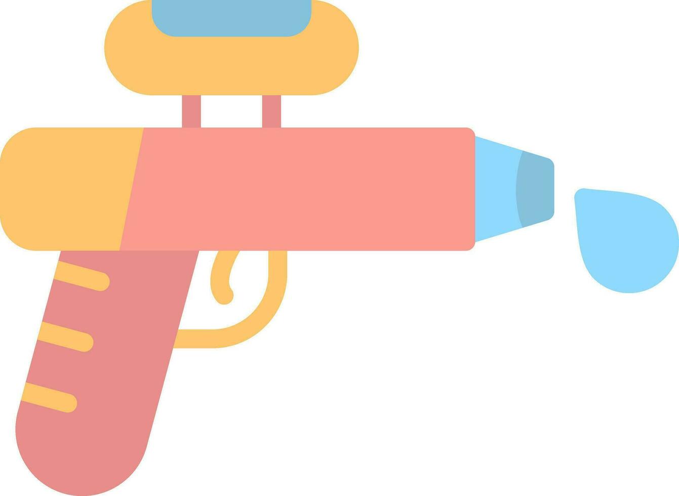 Water Gun  Vector Icon Design