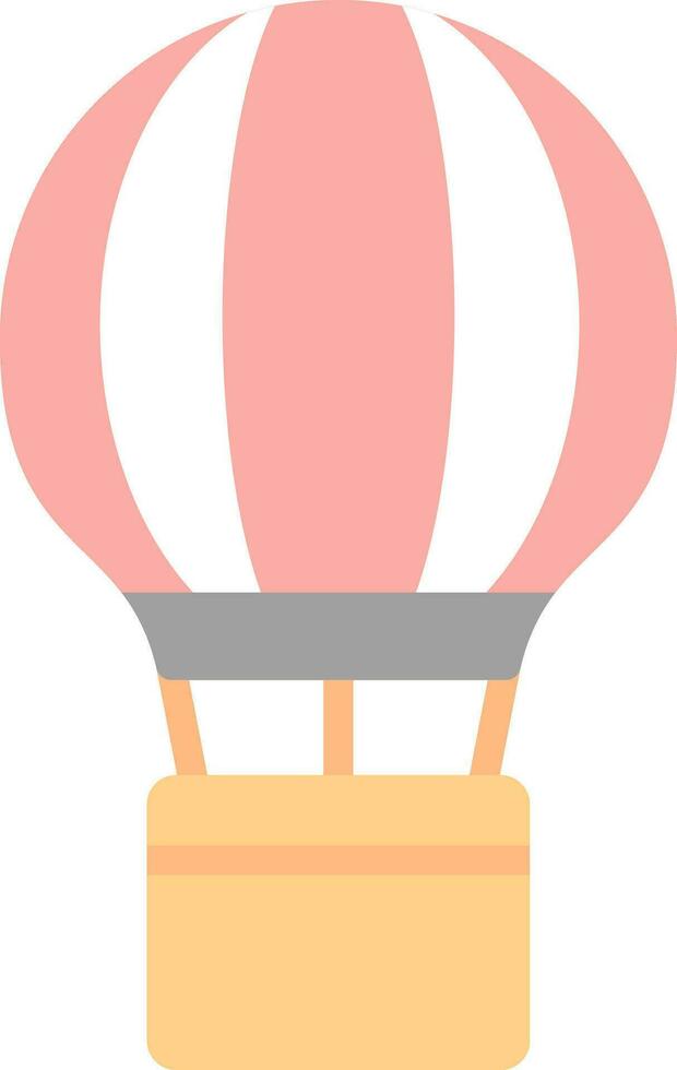 Hot Air Balloon  Vector Icon Design