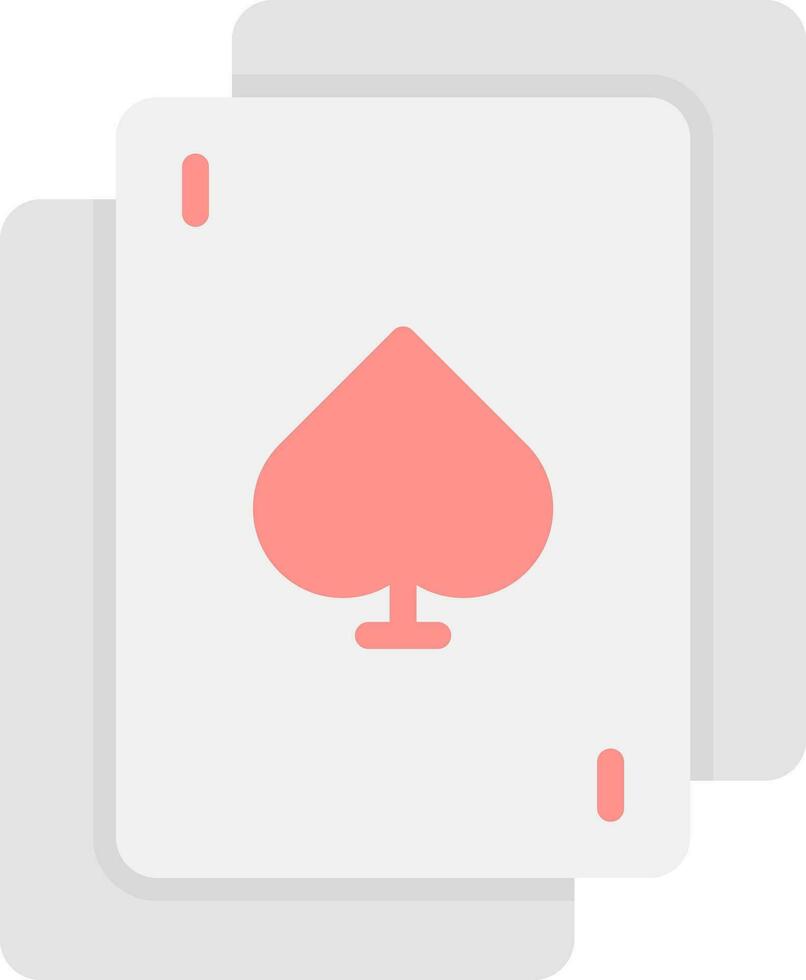 Playing Card  Vector Icon Design