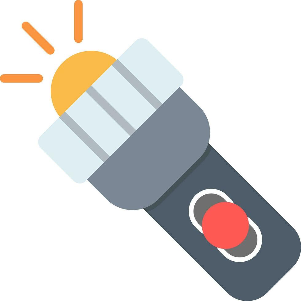 Flashlight  Vector Icon Design
