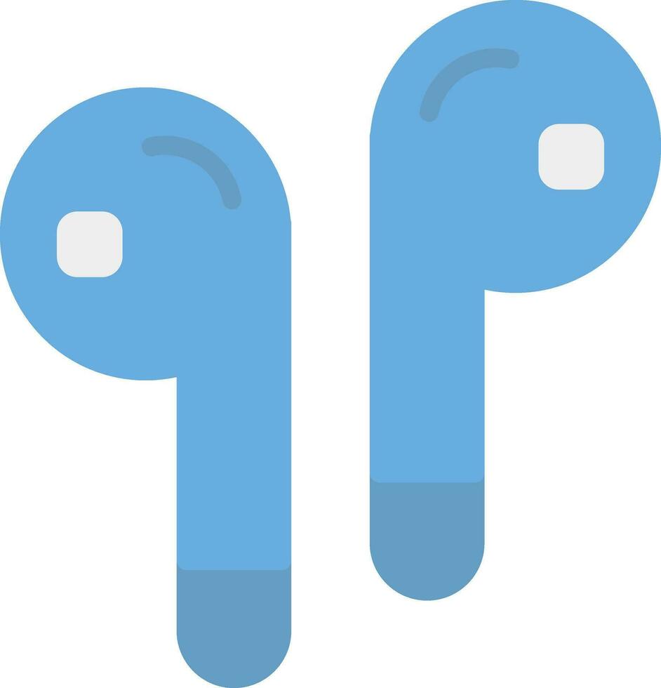 auriculares vector icono diseño