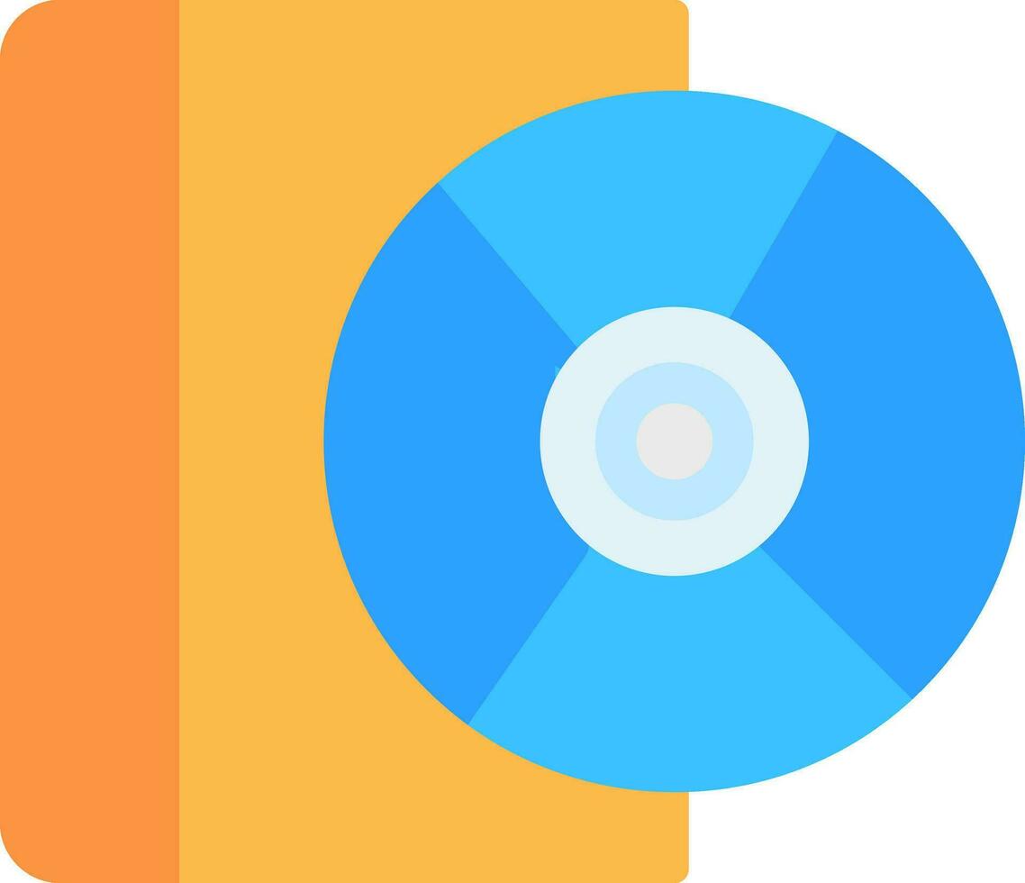 Compact Disk  Vector Icon Design