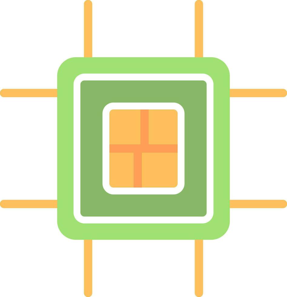 Cpu  Vector Icon Design
