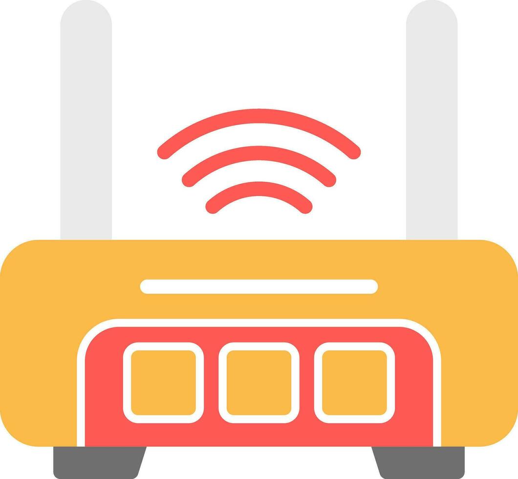 Router  Vector Icon Design
