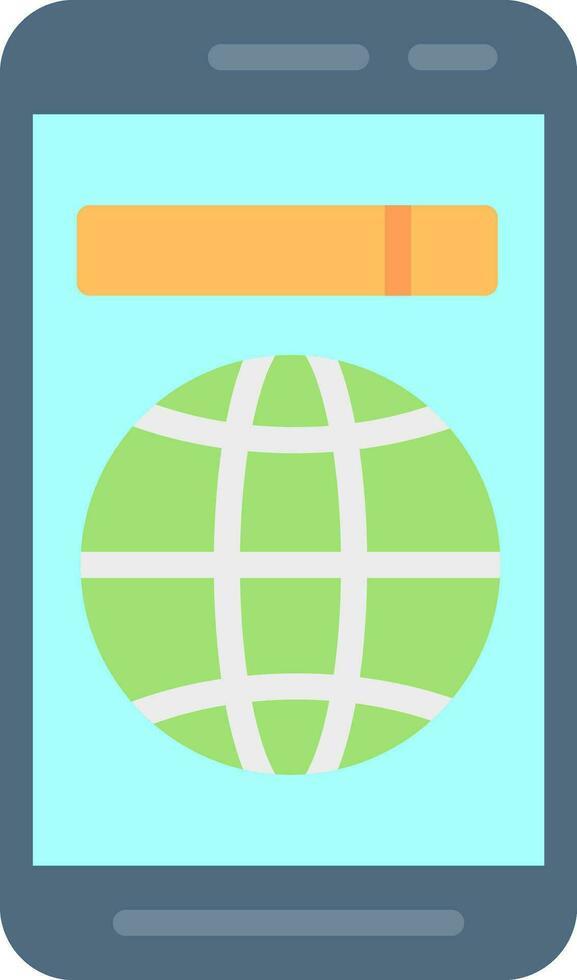 Mobile Web  Vector Icon Design