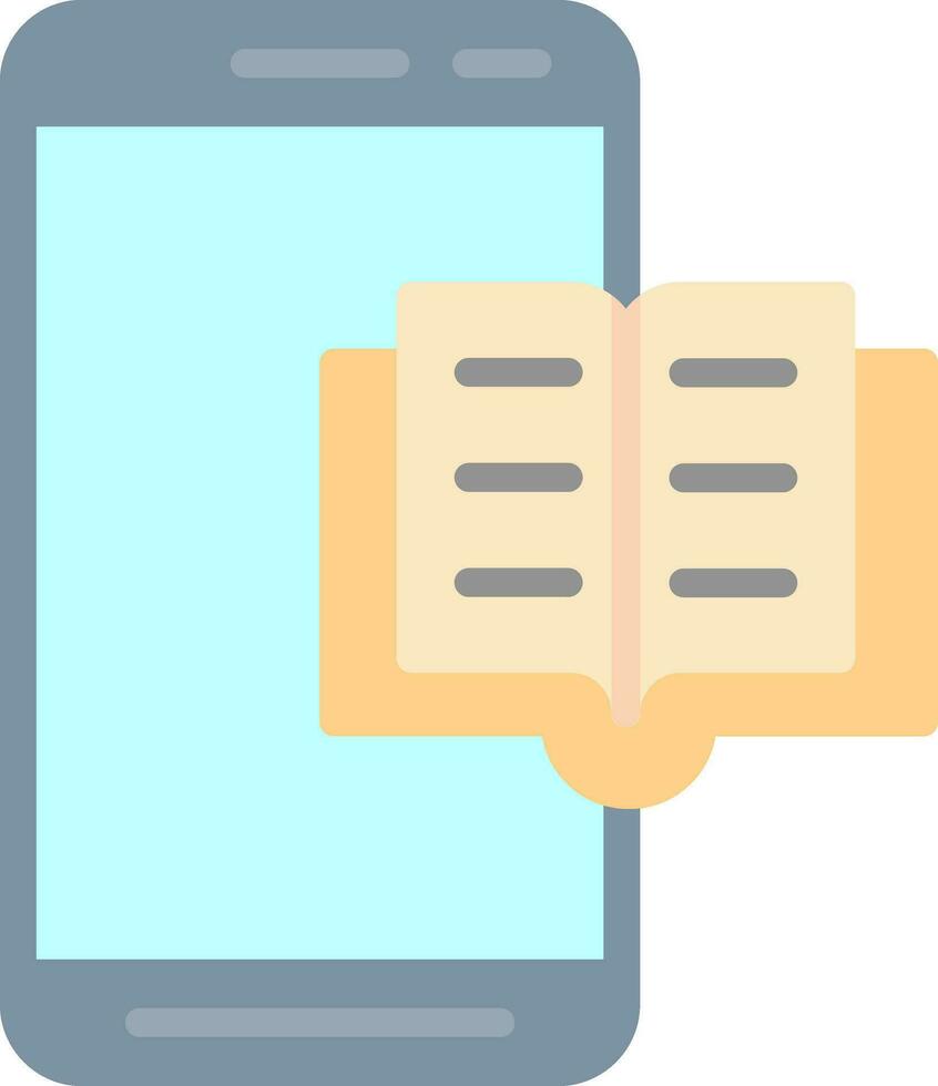 Reading Book  Vector Icon Design