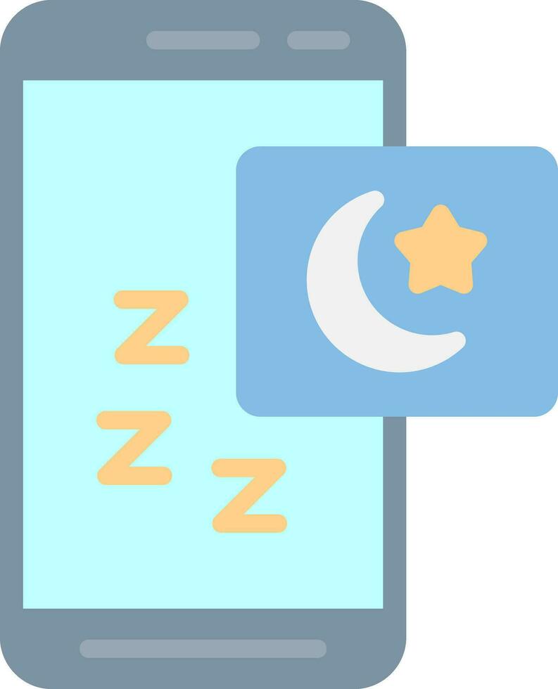 noche modo vector icono diseño