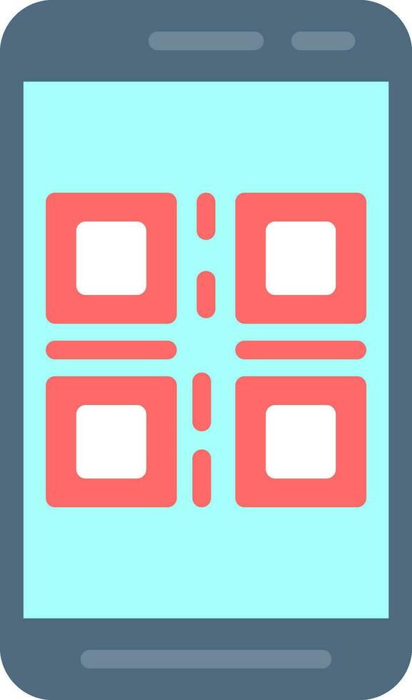 Qr Code  Vector Icon Design