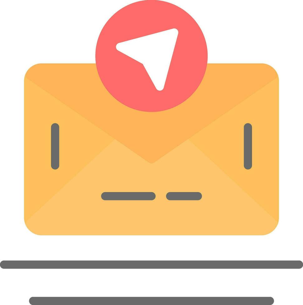 Send Mail  Vector Icon Design