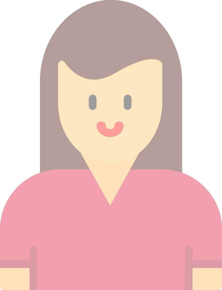 diseño de icono de vector de mujer