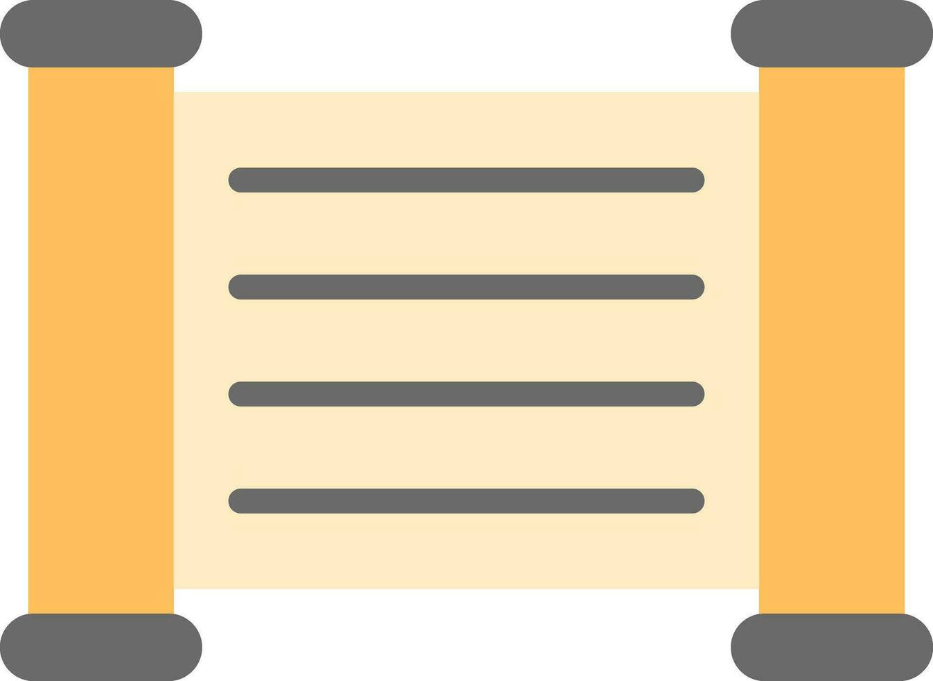Scroll  Vector Icon Design