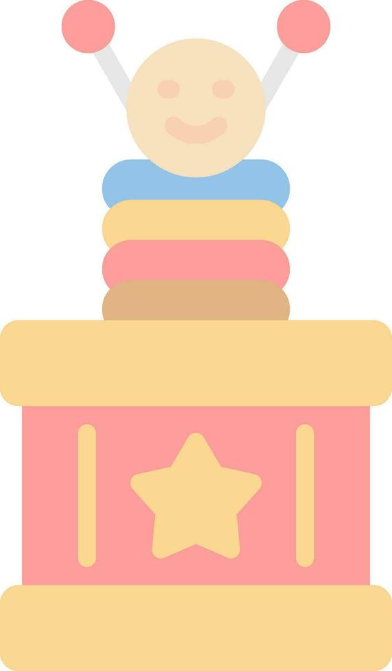 Surprise Box  Vector Icon Design