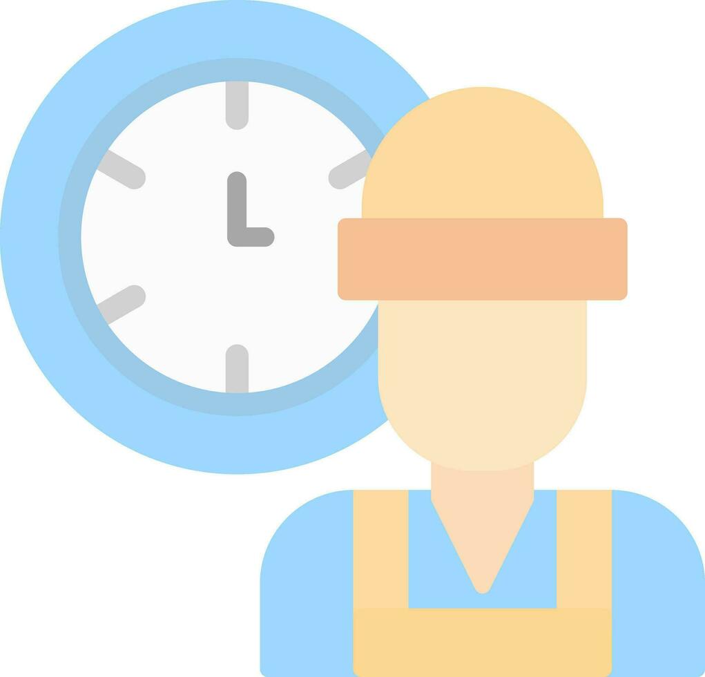 Working Hours  Vector Icon Design