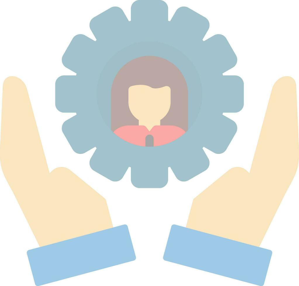 Social Worker Vector Icon Design